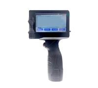 KAKAK 2588 2588+ Portable Handheld Inkjet Printer Production Date Barcode Label Coding Machine Batch Number Quick Drying No Encryption for Text Barcode Date Time, etc(1PC and ink Cartridge)
