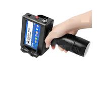 KAKAK 27 Languages 25.4MM 1inch Printing Height Expiry Date Logo Label Coding Portable Thermal Inkjet Printer for Text Barcode Date(1printer 1 ink)