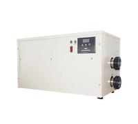 KAKAK 54KW Pool Heat Pump With Digital Touch Display Electric Water Heater For In-ground And Above-Ground Pools With High Heating Efficiency(Connector 50mm)