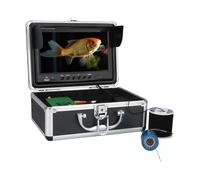 KAKAK 9" Inch (DVR Recorder 1000TVL Fish Finder Underwater Fishing Camera 15pcs White LEDs+15pcs IR LEDs For Ice/Sea/River Fish Search Suitable For Low Visibility(30M without DVR)