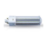 KAKAK Ceiling Lighting Led Corn Light Bulb 16W G24 LED Light Bulb with Milky White Or Transparent Cover 360° Light 3000-6000K for Home Garage Warehouse(Cool White 6000K,Model1)