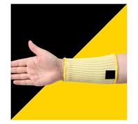KAKAK Cut Resistant Work Gloves Aramid Anti-cut Wrist Guard Flame Retardant Anti-scalding Glass Handling Fireproof Arm Guard Anti-slip, Flexible Operation