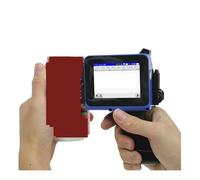 KAKAK DC12 12.7mm Portable Mini Printer Split Inkjet Text QR Barcode Image Batch Number Logo Date Coding Machine for Text Barcode Date(Without ink)