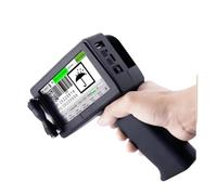 KAKAK DC50T Encrypted 12.7mm Wireless Control Handheld Thermal Inkjet Printer QR Barcode Image Batch Number Logo Label Coder for Text Barcode Date(Without ink)