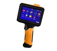 KAKAK Handheld Inkjet Printer 12.7mm Multi-languages With Fast Drying Non Encrypted Ink For Text QR Code Batch Number Date for Text Barcode Date Time, etc(Printer-2 Ink)