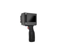 KAKAK Handheld Inkjet Printer Gun 16.8V 600dpi 12.7mm Portable Intelligent Logo Fast Dry for Text Barcode Date Time, etc(Only Machine)