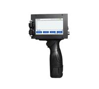 KAKAK Handheld Inkjet Printer Logo Batch Code Printer Portable Printing Machine Mini Coder Hand Jet Printer With Ink for Text Barcode Date Time, etc