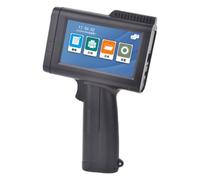 KAKAK M10 Handheld Inkjet Printer Capacitive Screen Small Production Date QR Code Barcode Label Batch Number Packaging Bottle Inkjet Printer for Text Barcode Date Time, etc