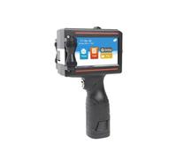 KAKAK M6 Handheld Inkjet Printer Small Production Date QR Code Barcode Label Batch Number Packaging Bag Bottle Coding Machine With A Box Of Quick-drying Ink Cartridges for Text Barcode Date Time, etc