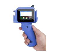 KAKAK Mini Handheld Inkjet Printer 12.7mm For QR Barcode Batch Date Number Logo Expiry Date Coding Machine Non-encrypted Portable for Text Barcode Date Time, etc(Include 1 Cartridge)
