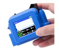 KAKAK Mini Handheld Inkjet Printer 12.7mm With Fast-Drying Ink For Text QR Barcode Batch Number Logo Date Label Printer for Text Barcode Date Time, etc(Include 2 Cartridges)