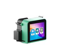 KAKAK Mini Handheld Inkjet Printer To Print Production Date And Batch Number QR Code On Bread Packaging Bag for Text Barcode Date Time, etc(Green)
