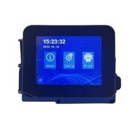 KAKAK Mini Portable Handheld Inkjet Printer 12.7mm QR Barcode Batch Date Number Logo Expiry Date Coding Machine Supports 28 Languages for Text Barcode Date(Green ink cartridge)