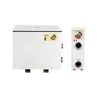 KAKAK Residential Pool Heating Pump, Universal Pool Heater, Home Commercial School Park, Winter Rapid Warming, Fast Heating With High Heating Efficiency(5.5KW)