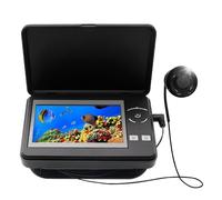 KAKAK Underwater Fishing Camera 4.3" Monitor 15M Cable Fish Finder Camera 4000mAh Waterproof 4 Pcs Infrared Suitable For Low Visibility