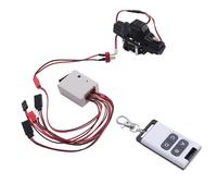 KAKAKE 1/10 1/8 RC Car Winch with Remote Control, Dual Motor Design Winch Controller System for Axial SCX10, D90 TF2, CC01, Wide Operating Voltage for Various Model Cars