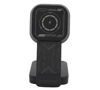KAKAKE 15W Wireless Charging Dock Portable Fast Charger for Multiple Devices Travel Friendly ABS Composite Black Color 5.7x2.7x1.3in