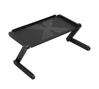 KAKAKE Aluminum Alloy Laptop Stand with Efficient Ventilation, Ergonomic Design for Comfortable Work, Adjustable Notebook Stand Holder for Office Use (Black)