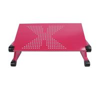 KAKAKE Aluminum Alloy Laptop Stand with Efficient Ventilation, Ergonomic Design for Comfortable Work, Adjustable Notebook Stand Holder for Office Use (Pink)