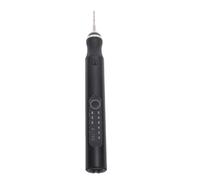 KAKAKE Cordless Engraving Pen High Efficiency Tool - Included Variety of Attachments for Detailed Work - Portable Design for On-The-Go Crafting - Ideal for Nail Salons (Black)