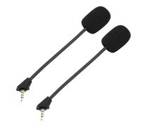 KAKAKE Gaming Headset Microphone Boom Noise Cancelling for Cloud -2PCS Mic Replacement for Wireless Gaming Headset for Gamers, 3.5mm