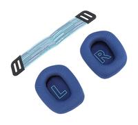 KAKAKE High Density Memory Foam Ear Pads, Breathable Mesh Ear Cushions Replacement for G733 Wireless and G335 Wired Gaming Headset, Easy Installation, 2 Units (Blue)