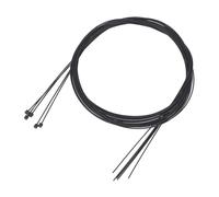 KAKAKE High Strength Cycle Shifter Cable Set Steel Anti Stick PTFE Coating Inner Derailleur Wire 2.1m Long 5pcs for Various Bicycles