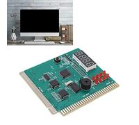 KAKAKE PC Diagnostic 4 Digit Card,Dual POST Code Display PC Diagnostic Card, Strong Compatibility High Reliability PC Mother Board, for Motherboard Repair Tool