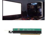 KAKAKE PCI E 16 Riser Card Replacement for Expansion Cards, Compatible with ThinkCentre M920q M920x M910x M720q P330, Good Electrical Conductivity (Without Back Plate)