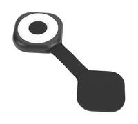 KAKAKE Phone Magnetic Video Light Clamp/Holder On Selfie Light with Powerful Magnet for Car Fridge Handsfree Tasks White Warm Red for Emergency Outdoor Adventures (Black)