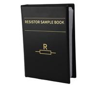 KAKAKE Resistors Capacitor Sample Book Protective Storage Case for 170 Values X 50pcs Each 1% Accuracy, Ideal for Engineers Prototyping