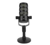 KAKAKE USB Streaming Microphone Volume Control HIFI Condenser Mic with Mute, Gaming Podcast Streaming Metal Base Stand