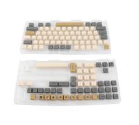 KAKAKE XDA Profile PBT Keycaps, Ergonomic Cover Set | Universal fit, Dye sublimation, Durable PBT material, Easy to clean