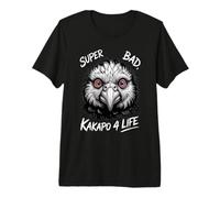 Kakapo Owl Parrot Red Eyes Angry Street Style Vibes Premium T-Shirt