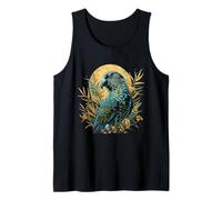 Kakapo Parrot Drawing Moon Artwork Nature Kakapo Lover Tank Top