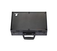 KakapopoTCG TC-A6 Black Lockable Storage Case with Movable Walls for TCG, Deck Box, Card Games, MTG, Magic, FaB, Flesh and Blood, Yugioh, Keyforge, Dominion, Arkham Horror, Trading Cards