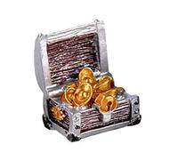 KAKASEA Small Treasure Chests Aquarium Decorations Terrarium Fish Habitat Ornament Aquarium Underwater Model