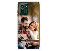 KakaTify Custom Phone Case for Nokia HMD Pulse Pro/HMD Pulse/HMD Pulse Plus Personalized Picture Text Image Logo Anti-Scratch Soft TPU Protection Cover Make Your Own Photo Cases for Friends Black