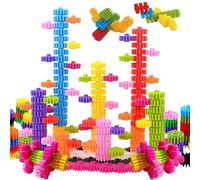 KAKATIMES STEM Building Blocks Toy for Children, Educational Game and Safe Interlocking Construction, Develops Creativity and Problem Solving Skills