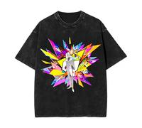 kakazoomm store Anime Be Hero X T-Shirt Hipster T Shirts Short-Sleeved Y2K Basic Tops Summer Cotton O-Neck Oversize Clothes