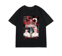 kakazoomm store Anime The Summer T-Shirt Hikaru Died Pattern Casual Loose Unisex Spring/Summer Short-Sleeved Top