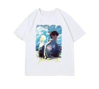 kakazoomm store Anime The Summer T-Shirt Hikaru Died Pattern Casual Loose Unisex Spring/Summer Short-Sleeved Top