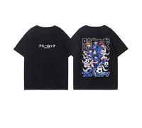 kakazoomm store BlueLock T-Shirt Isagi Yoichi Pattern Print T-Shirt Short Sleeve Bachira Meguru T-Shirt Nagi Seishiro Pullover for Anime Fans