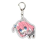 kakazoomm store Bocchi Hitori Rock Japanese Anime Keychains Cosplay Acrylic Key Ring Collection Gift Decoration Pendant for Fans