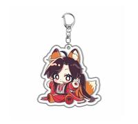 kakazoomm store Heaven Anime Blessing Keychain Hua Cheng Xie Lian Unique Fashion Creative Backpack Hanging Decoration