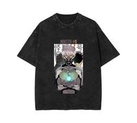 kakazoomm store Kaiju Anime No8 Washed T Shirt Featuring Kafka Hibino Mina Ashiro Reno Ichikawa Stylish Unisex Top Trendy for Anime Fans