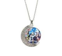 kakazoomm store Slime Necklace Rimuru Tempest Pendant Reincarnated as a Slime Choker Decoration Diablo Shuna Shion Benimaru Necklace