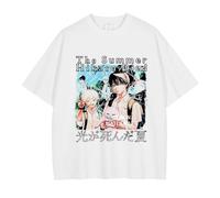 kakazoomm store The Summer Anime Hikaru Died T-Shirt Versatile and Loose-Fitting Unisex Short-Sleeved Spring and Summer top