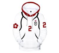 kakazoomm store Unisex Anime BL vs. U-20 Hoodie Itoshi Sae Cosplay Costume Halloween Novelty Sweatshirt Long Sleeve Aiku Oliver Pullover with Kangaroo Pocket