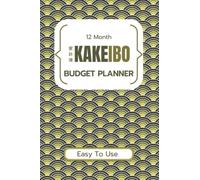 Kakeibo Budget Planner: 12 Month Easy to Use Budget Ledger with Undated Pages